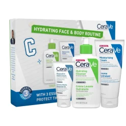 CeraVe Hydrating Face & Body Routine Gift Set.