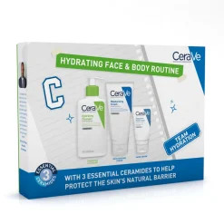 CeraVe Hydrating Face & Body Routine Gift Set.