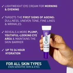 CeraVe Skin Renewing Eye Cream for Crows Feet