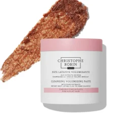 Christophe Robin Cleansing Volumizing Shampoo Paste with Rassoul Clay & Rose Extracts Flat Fine Hair
