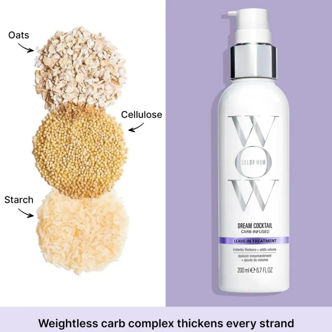 Color Wow Dream Cocktail Carb Infused Fine Hair