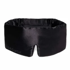 Drowsy Black Jade Silk Sleep Mask