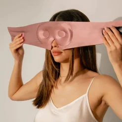 Drowsy Damask Rose Eyelash Protecting Sleep Mask