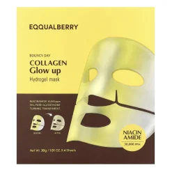 Eqqualberry Collagen Glow up Hydrogel Mask