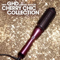 Ghd Duet Blowdry in Cherry with Volume Forever & Dressing Brush