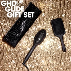 Ghd Glide Hot Brush Gift Set with Paddle Brush & Bag