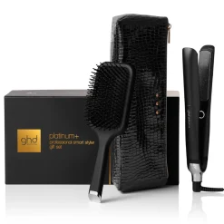 Ghd Platinum+ Styler Gift Set with Paddle Brush & Styler Bag