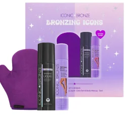 Iconic Bronze Christmas 3pc Set - Bronzing Icons Extra Dark