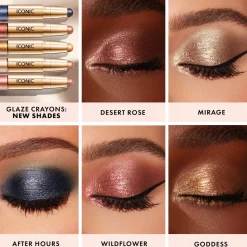 Iconic London Glaze Crayon Intense Eyeshadow.