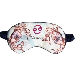 Jessica Russell Flint Cancer Silk Eye Mask