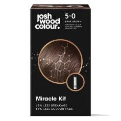 Josh Wood Colour Miracle System Permanent Colour Kit Shade 5.0 Dark Brown