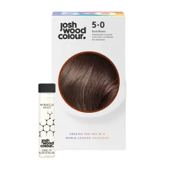 Josh Wood Colour Miracle System Permanent Colour Kit Shade 5.0 Dark Brown