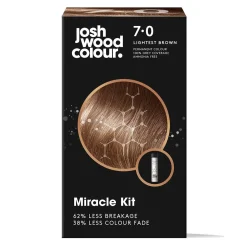 Josh Wood Colour Miracle System Permanent Colour Kit Shade 7.0 Lightest Brown