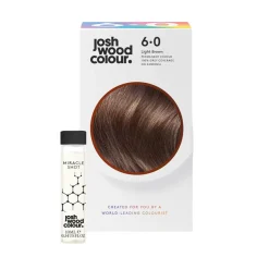 Josh Wood Colour Miracle System Permanent Colour Kit Shade 6.0 Light Brown