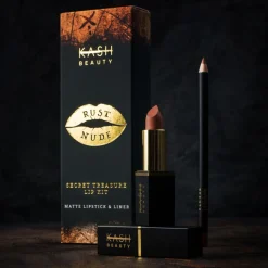Kash Beauty Secret Treasure Lip Kit Rust Nude