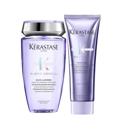 Kérastase Blond Absolu Bain Lumiere Shampoo & Cicaflash Fondant Duo