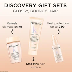 Kérastase Gloss Absolu Discovery Set - Hair Prone to Frizz