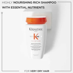 Kérastase Nutritive Bain Satin Riche Shampoo For Very Dry Hair