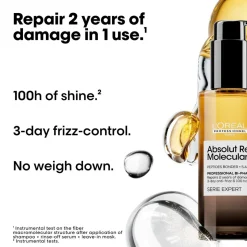 L'Oréal Professionnel Absolut Repair Molecular Bi-Phase Oil for Damaged Hair 30ml