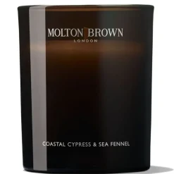 Molton Brown Coastal Cypress & Sea Fennel Signature Scented Single Wick Candle.