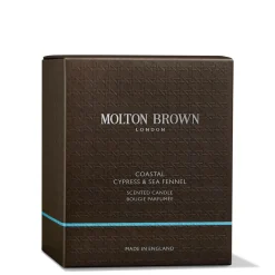 Molton Brown Coastal Cypress & Sea Fennel Signature Scented Single Wick Candle.