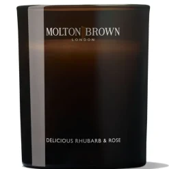 Molton Brown Delicious Rhubarb & Rose Signature Scented Single Wick Candle.
