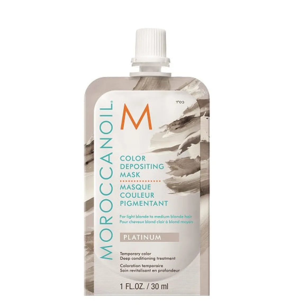 Moroccanoil Color Depositing Mask Sachet Platinum