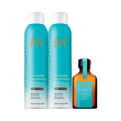 Moroccanoil Dry Shampoo Dark Tones Bundle.