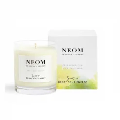 Neom Scent to Boost Your Energy Feel Refreshed Candle 1 Wick.