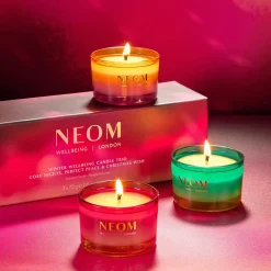 Neom Winter Wellbeing Candle Trio