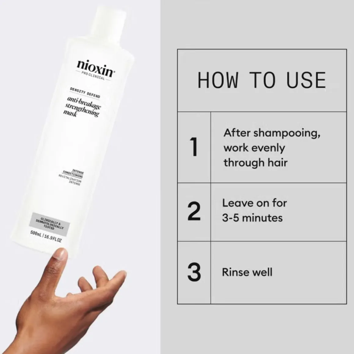 Nioxin Density Defend Anti-breakage Intensives Mask 500ml