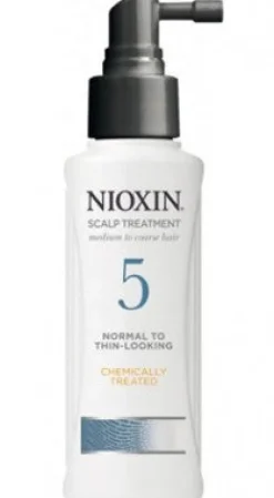 Nioxin Scalp Treatment System 5 100ml - Normal to Thin Looking Hair.