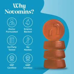 Novomins Vegan Omega 3-6-9 Gummies