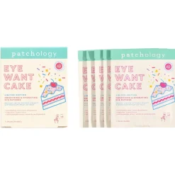Patchology Eye Want Cake Smoothing & Hydrating Eye Patches Limited Edition (5 pack).