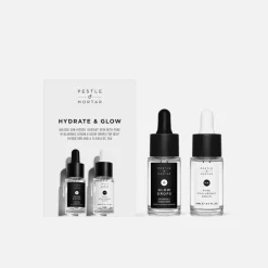 Pestle & Mortar Hydrate & Glow Kit.
