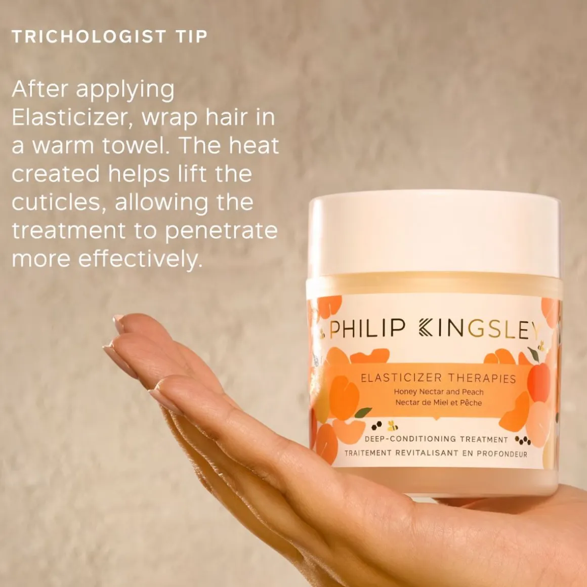 Philip Kingsley Elasticizer Therapies Honey Nectar and Peach 150ml
