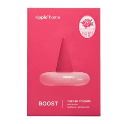 Ripple+ Rose Incense | Raspberry + Sandalwood Incense Cones