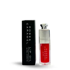 Rose & Caramel Lip Oil - Pomegranate