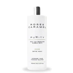 Rose & Caramel Purity Tan Removing Bubble Bath