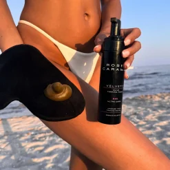 Rose & Caramel Velvety Dark Olive Self Tanning Mousse Ultra Dark
