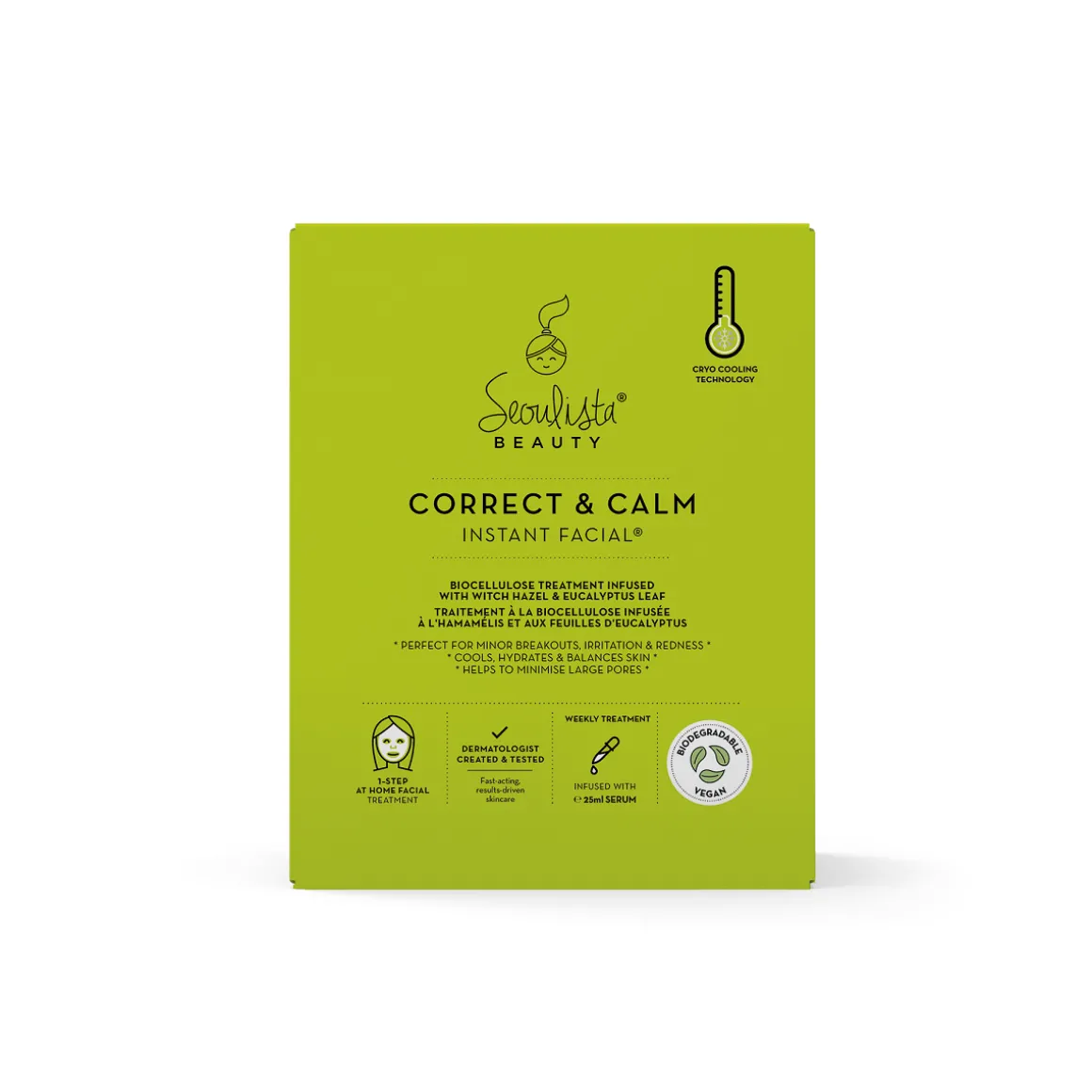 Seoulista Correct & Calm Instant Facial