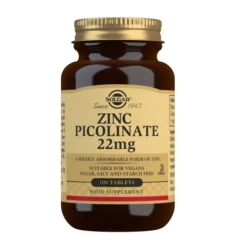 Solgar Zinc Picolinate 22 mg