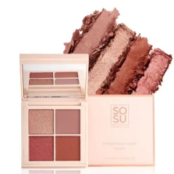 SOSU Cosmetics Eyeshadow Quads Berry Sweet