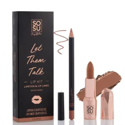 SOSU Cosmetics Nude Lip Kit Stripped
