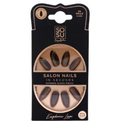 SOSU Cosmetics Salon Nails in Seconds with Nail Glue.