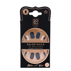 SOSU Cosmetics Salon Nails in Seconds with Nail Glue.