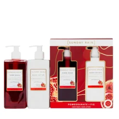Sunday Rain Pomegranate & Fig Hand Duo