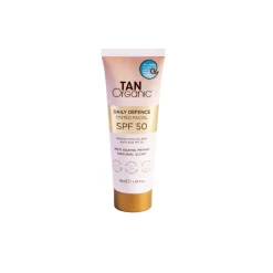 TanOrganic Tinted Facial SPF 50 Daily Defence 50ml
