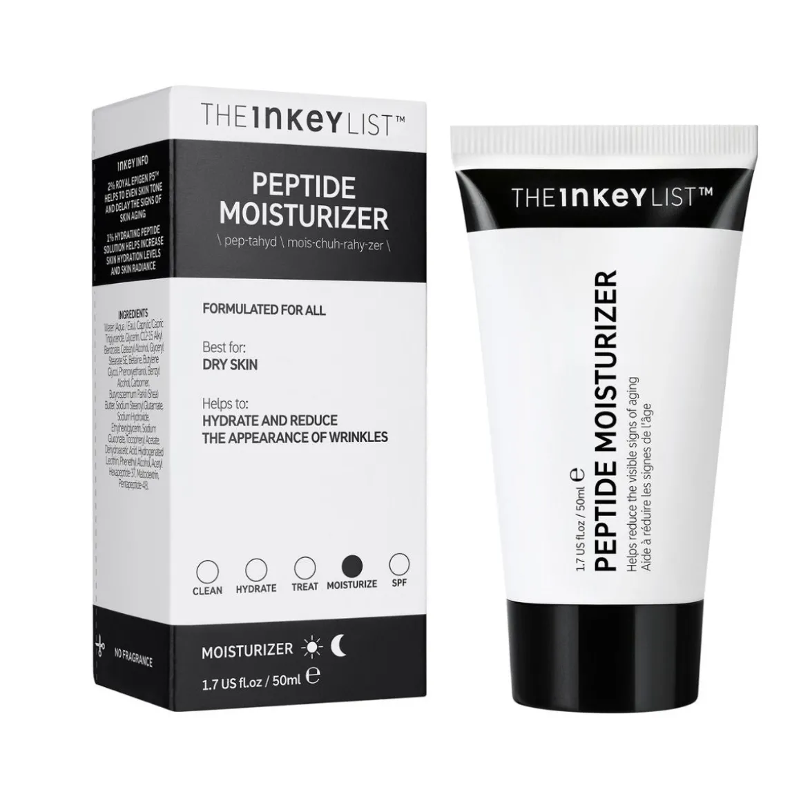 The Inkey List Peptide Moisturiser