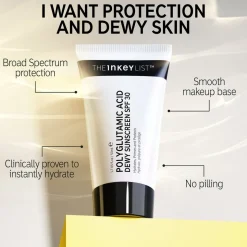 The Inkey List Polyglutamic Acid Dewy Sunscreen SPF 30